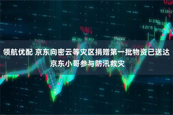 领航优配 京东向密云等灾区捐赠第一批物资已送达 京东小哥参与防汛救灾