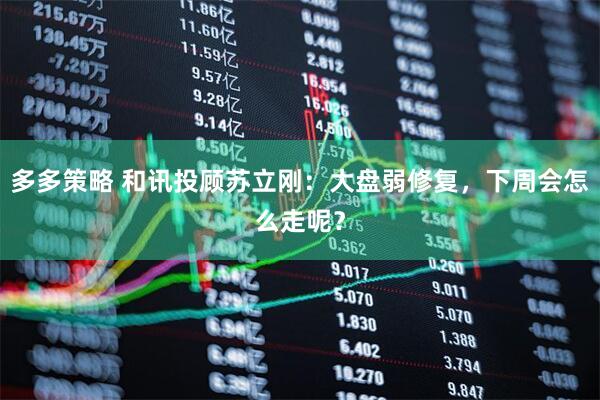 多多策略 和讯投顾苏立刚：大盘弱修复，下周会怎么走呢？